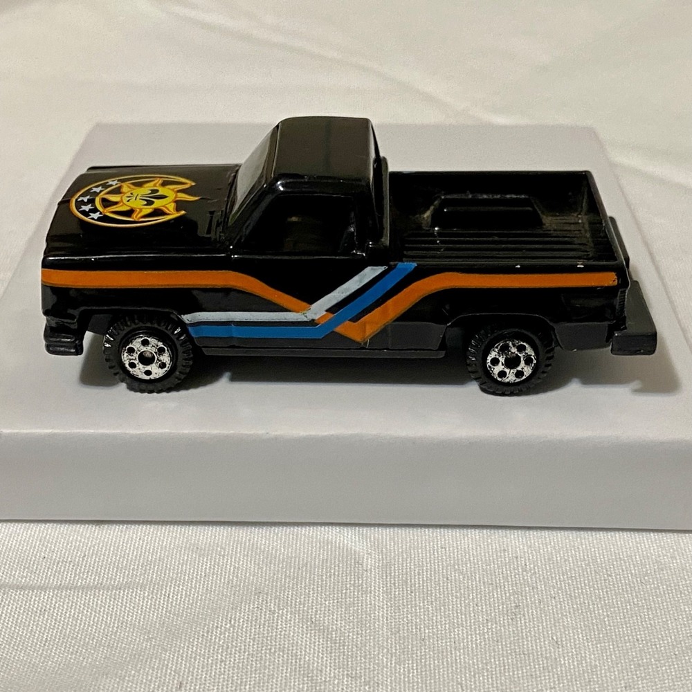 Vintage Yatming 1990 Chevy C/K Fleur De Lis Pickup Truck Rare Original Old Sun +